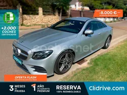 Gris / plata Usado 2019 Mercedes E220 Coupe | 36.990 € (Precio justo)