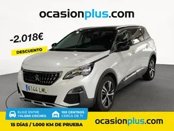 Blanco Usado 2021 Peugeot 5008 Allure Monovolumen | 22.200 € (Precio justo)