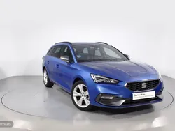 Azul Usado 2024 Seat Leon FR Berlina | 25.800 € (Precio justo)