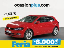 Rojo Usado 2020 VW Polo Sportline Berlina | 17.350 € (Precio justo)