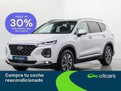 Blanco Usado 2020 Hyundai Santa Fe SUV | 25.990 € (Precio justo)