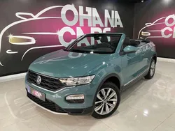 Verde Usado 2021 VW T-Roc Cabriolet Style Descapotable | 17.990 € (Buen precio)