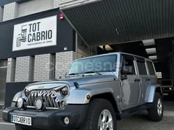 Gris / plata Usado 2015 Jeep Wrangler Unlimited Sahara SUV | 33.900 € (Precio justo)