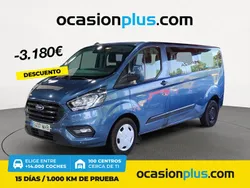 Azul Usado 2023 Ford Transit Custom Trend Familiar | 34.990 €