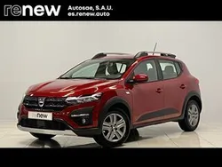 Rojo Usado 2021 Dacia Sandero Comfort Utilitario | 13.900 € (Un poco caro)