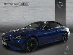 Azul Usado 2024 Mercedes CLE220 AMG line Descapotable | 78.500 €