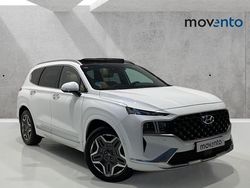 Blanco Usado 2021 Hyundai Santa Fe Style SUV | 31.490 € (Buen precio)