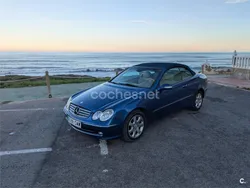 Azul Usado 2003 Mercedes CLK200 Elegance Descapotable | 9498 € (Un poco caro)
