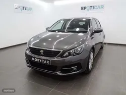 Gris / plata Usado 2019 Peugeot 308 Style Berlina | 10.995 € (Precio justo)