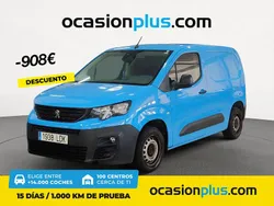 Azul Usado 2019 Peugeot Partner Premium Monovolumen | 9990 € (Precio justo)