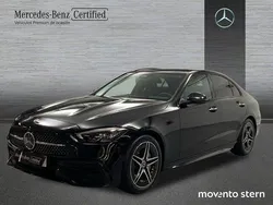 Negro Usado 2025 Mercedes C200 AMG line Berlina | 48.900 € (Precio justo)