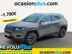 Gris Usado 2021 Jeep Compass Limited SUV | 17.810 € (Precio justo)