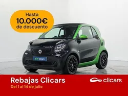 Negro Usado 2017 Smart ForTwo Electric Drive Passion Coupe | 9990 € (Super precio)