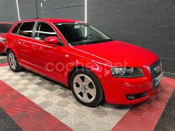 Rojo Usado 2007 Audi A3 Sportback Ambition Berlina | 5490 € (Buen precio)