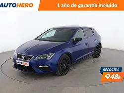 Azul Usado 2019 Seat Leon FR Berlina | 17.199 € (Precio justo)