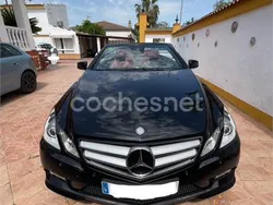 Negro Usado 2011 Mercedes E350 Avantgarde Descapotable | 22.400 € (Precio justo)
