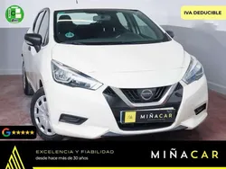 Blanco Usado 2017 Nissan Micra Visia Utilitario | 9350 € (Buen precio)