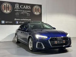 Azul Usado 2020 Audi A5 Sportback S-Line Berlina | 36.980 € (Precio justo)