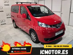 Rojo Usado 2017 Nissan Evalia Comfort Monovolumen | 16.499 € (Precio justo)