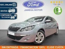 Gris / plata Usado 2017 Peugeot 308 Style Familiar | 9990 € (Precio justo)