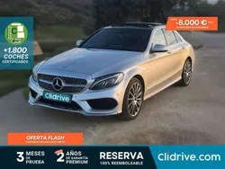 Gris Usado 2016 Mercedes C220 Berlina | 19.290 € (Precio justo)