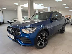Azul Usado 2021 Mercedes GLC220 SUV | 33.900 € (Precio justo)
