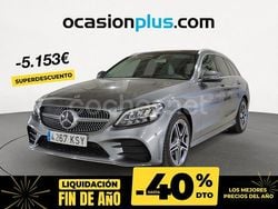 Gris / plata Usado 2019 Mercedes C200 Familiar | 26.000 € (Precio justo)