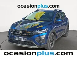 Azul Usado 2021 Dacia Sandero Comfort Utilitario | 14.537 € (Precio justo)