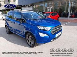 Azul Usado 2019 Ford Ecosport ST-Line SUV | 13.900 € (Precio justo)