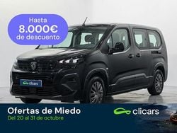 Negro Usado 2025 Peugeot e-Rifter Allure Monovolumen | 29.990 € (Caro)