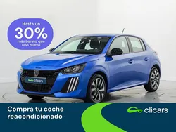 Azul Usado 2024 Peugeot 208 Active Utilitario | 14.490 € (Precio justo)