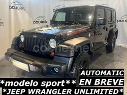 Negro Usado 2008 Jeep Wrangler Unlimited Sahara SUV | 27.500 € (Precio justo)