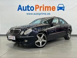 Azul Usado 2002 Mercedes E500 Avantgarde Berlina | 6970 €