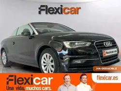Negro Usado 2015 Audi A3 Cabriolet Ambition Descapotable | 14.990 € (Super precio)