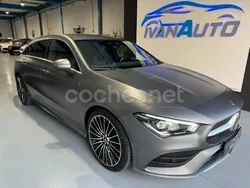 Gris Usado 2021 Mercedes CLA220 Shooting Brake Familiar | 26.990 € (Precio justo)