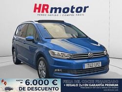 Azul Usado 2021 VW Touran Advance Monovolumen | 24.840 € (Un poco caro)