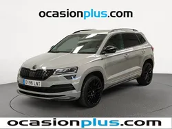 Gris Usado 2021 Skoda Karoq SportLine SUV | 24.864 € (Precio justo)