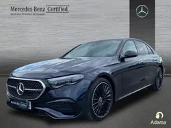 Azul Usado 2024 Mercedes E220 Berlina | 76.000 € (Caro)
