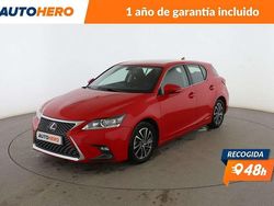 Rojo Usado 2018 Lexus CT200h Business Edition Berlina | 19.799 € (Precio justo)
