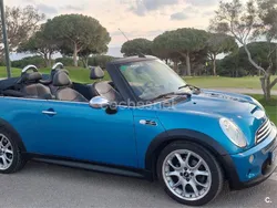 Azul Usado 2007 Mini Cooper S Cabriolet Descapotable | 9500 € (Precio justo)