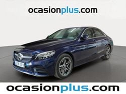 Azul Usado 2018 Mercedes C200 AMG Berlina | 23.900 € (Precio justo)