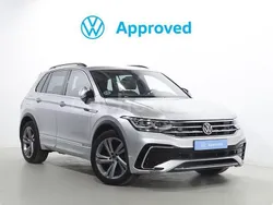 Gris / plata Usado 2021 VW Tiguan R-line SUV | 33.400 € (Un poco caro)