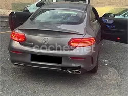 Gris / plata Usado 2016 Mercedes C220 AMG line Coupe | 23.899 € (Buen precio)