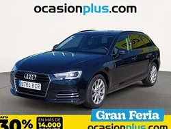 Azul Usado 2017 Audi A4 Familiar | 18.300 € (Precio justo)