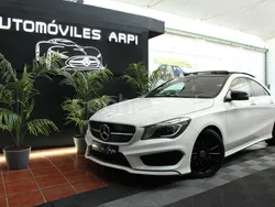 Blanco Usado 2013 Mercedes CLA220 AMG line Berlina | 20.990 € (Precio justo)