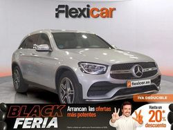 Gris Usado 2021 Mercedes GLC220 SUV | 41.390 € (Precio justo)
