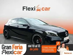 Negro Usado 2017 Mercedes A200 AMG line Berlina | 18.890 € (Precio justo)