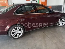 Granate Usado 2008 Mercedes C220 Avantgarde Berlina | 10.800 € (Precio justo)