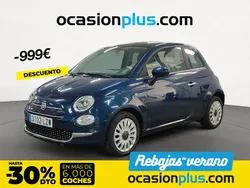 Azul Usado 2022 Fiat 500 Dolcevita Utilitario | 10.990 € (Precio justo)