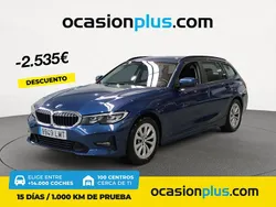 Azul Usado 2021 BMW 318 Familiar | 27.150 € (Un poco caro)